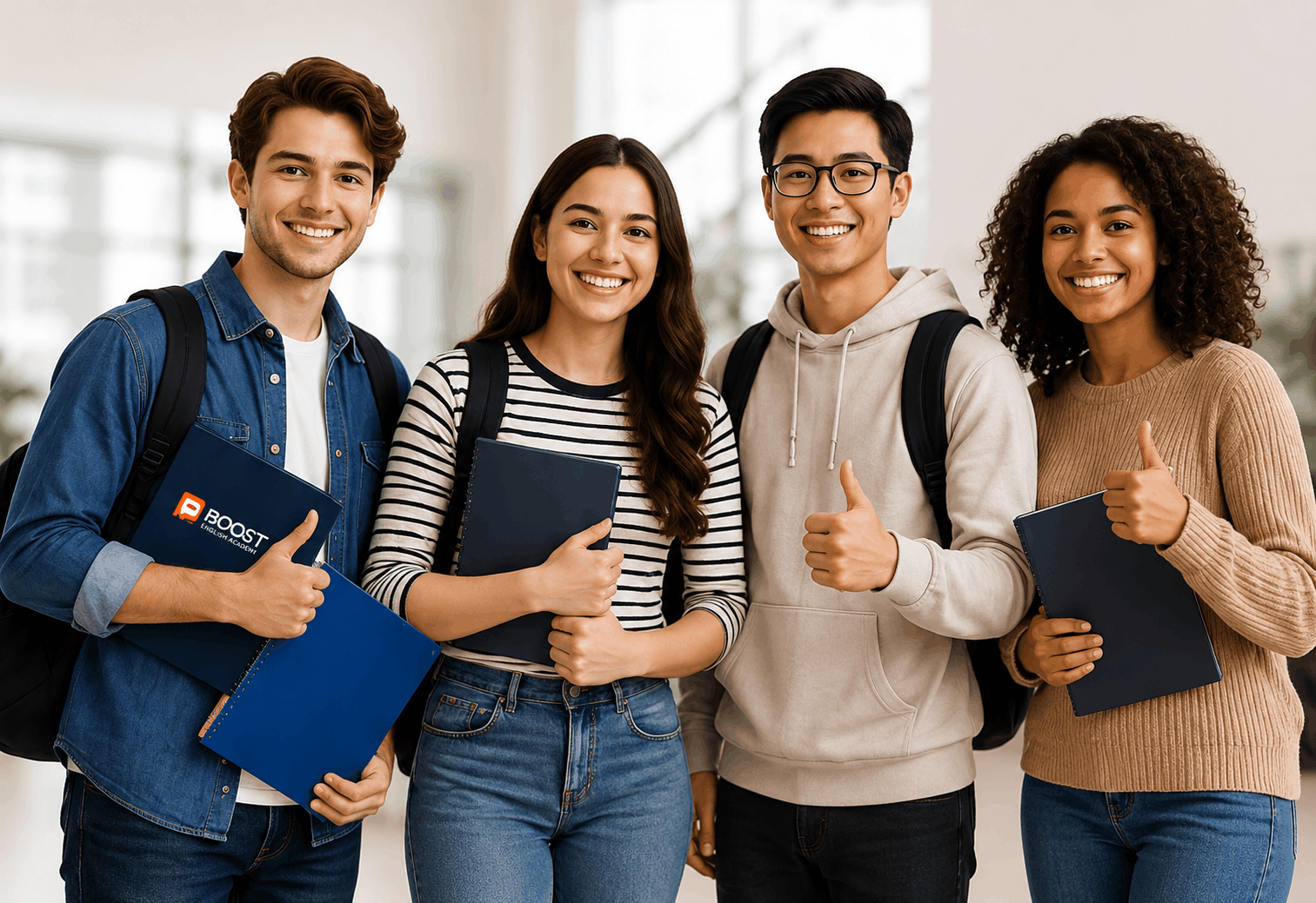 Estudiantes de Boost English Academy